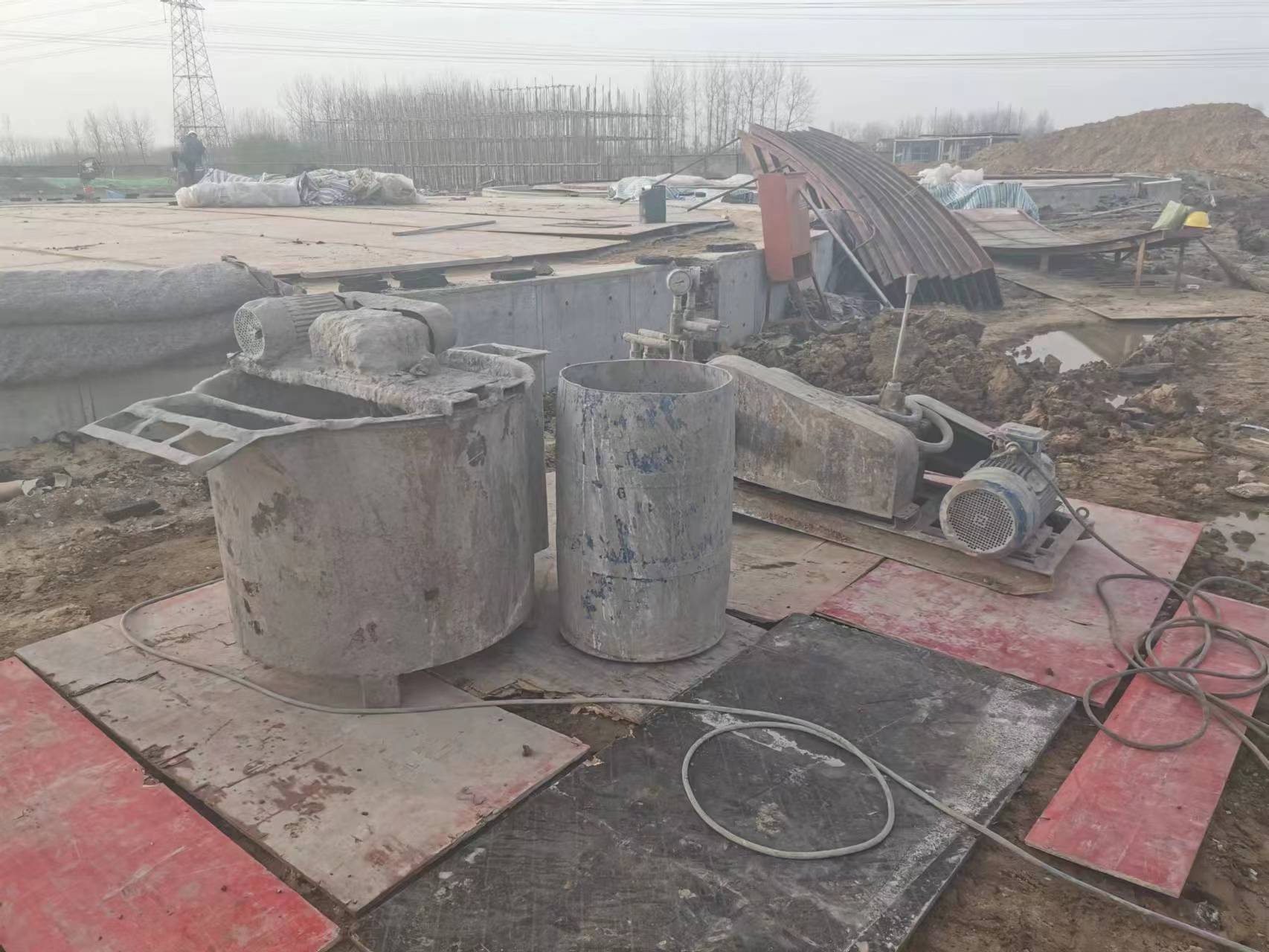 龙陵设备基础注浆